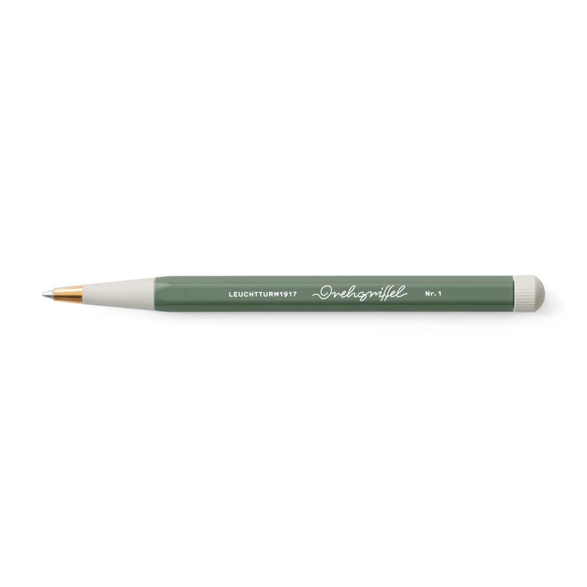 Bolígrafo Leuchtturm1917 tinta azul Drehgriffel Nr.1 Olive6