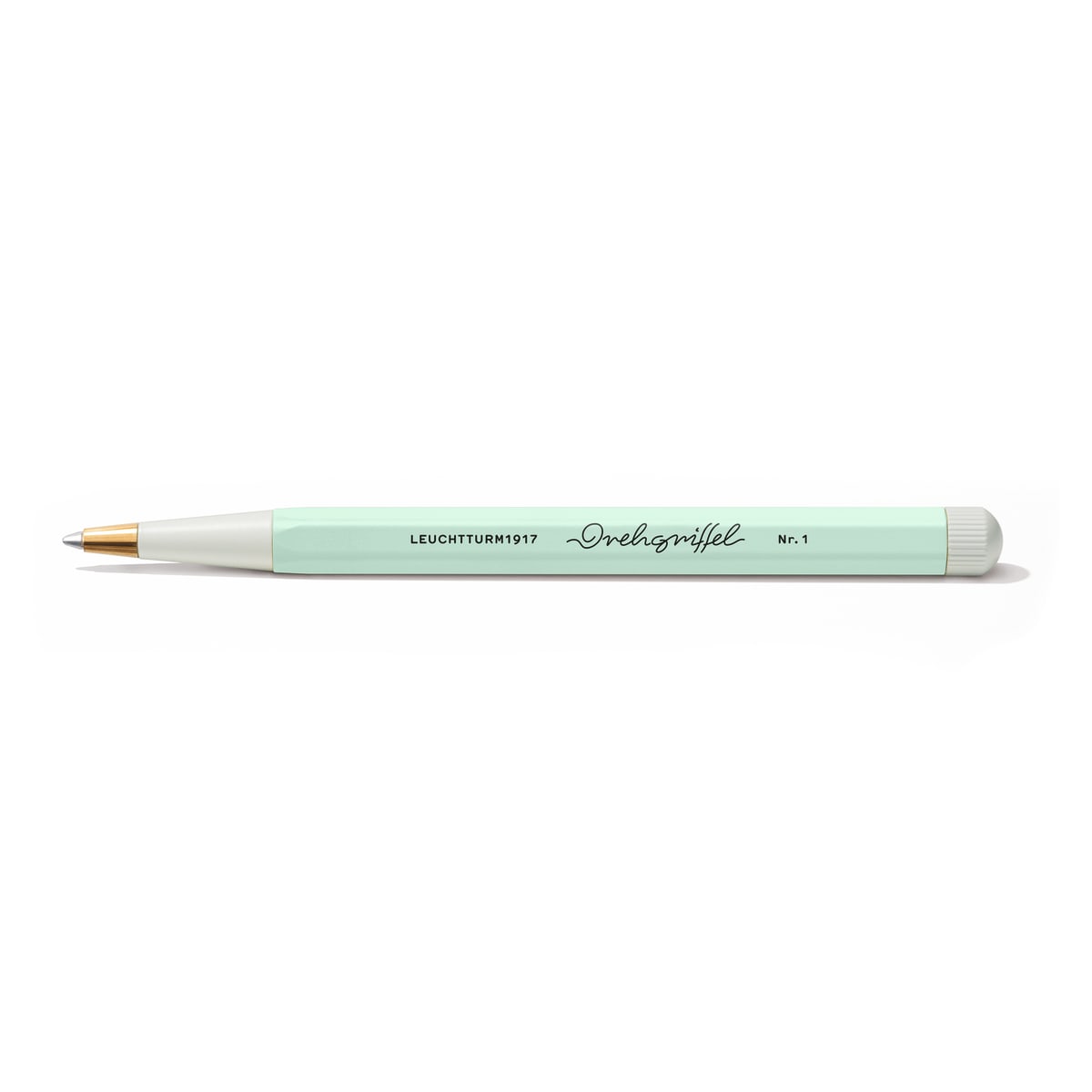 Bolígrafo Leuchtturm1917 tin azul Drehgriffel Nr1 MinttGreen6