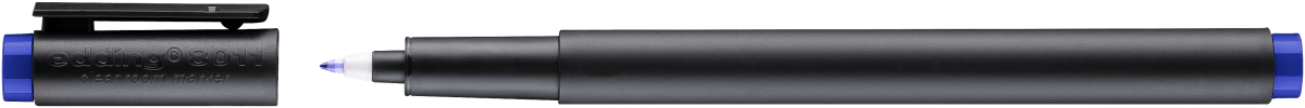 Marcador para ambientes estériles Edding E-8011 Azul1