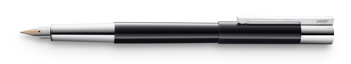 079 Pluma Scala EF gold bl Pianoblack Ef1