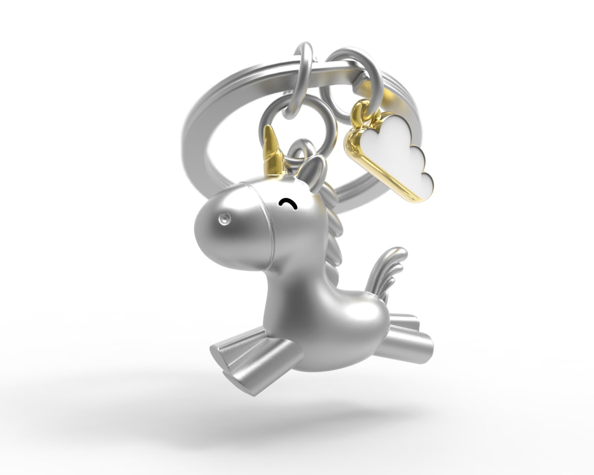 Metalmorphose® Llavero Vectorbox - Unicornio1