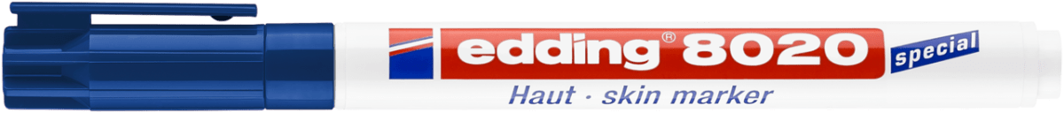 Marcador para la piel Edding E-8020 Azul1
