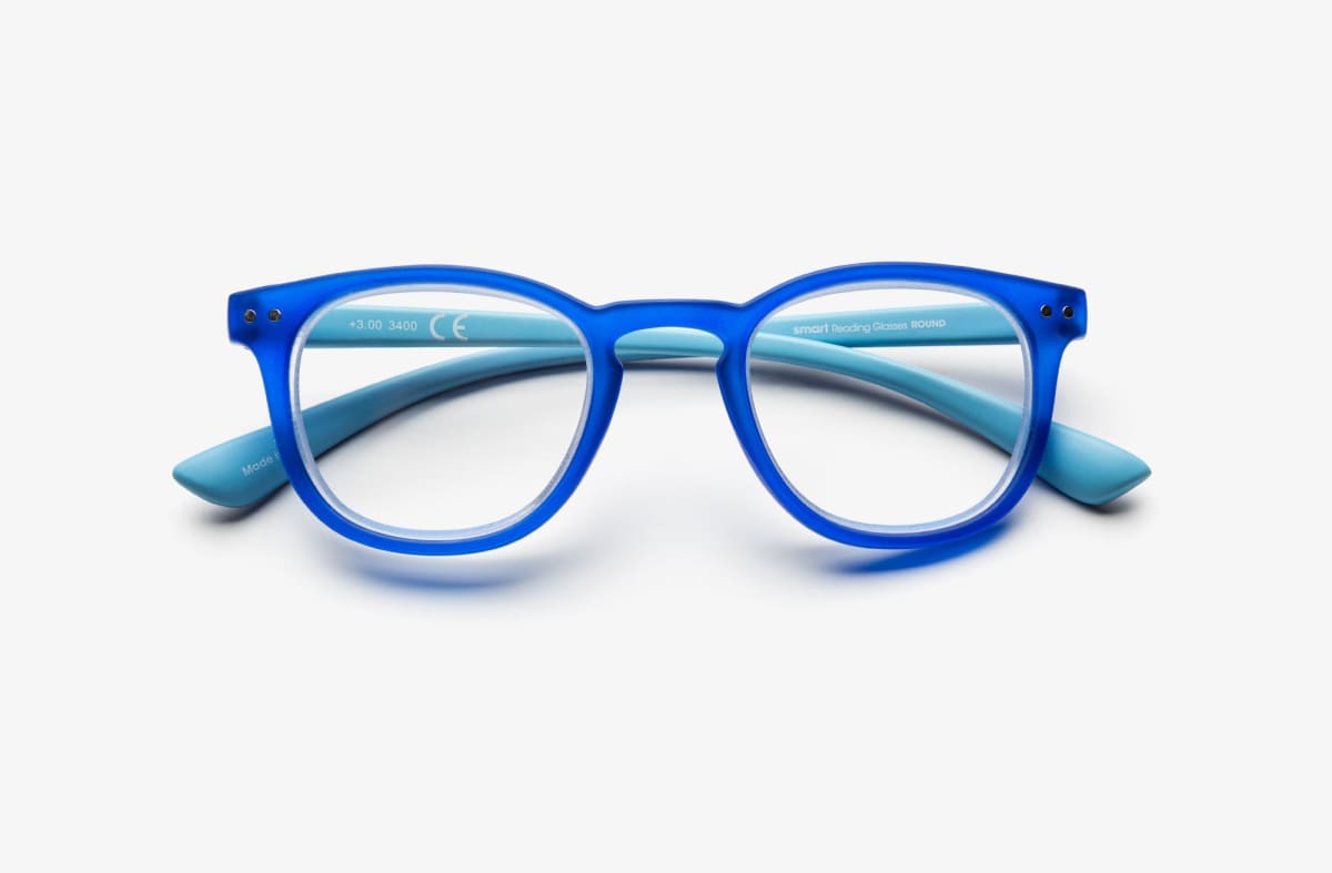 SMART ROUND - LIGHT MATT BLUE