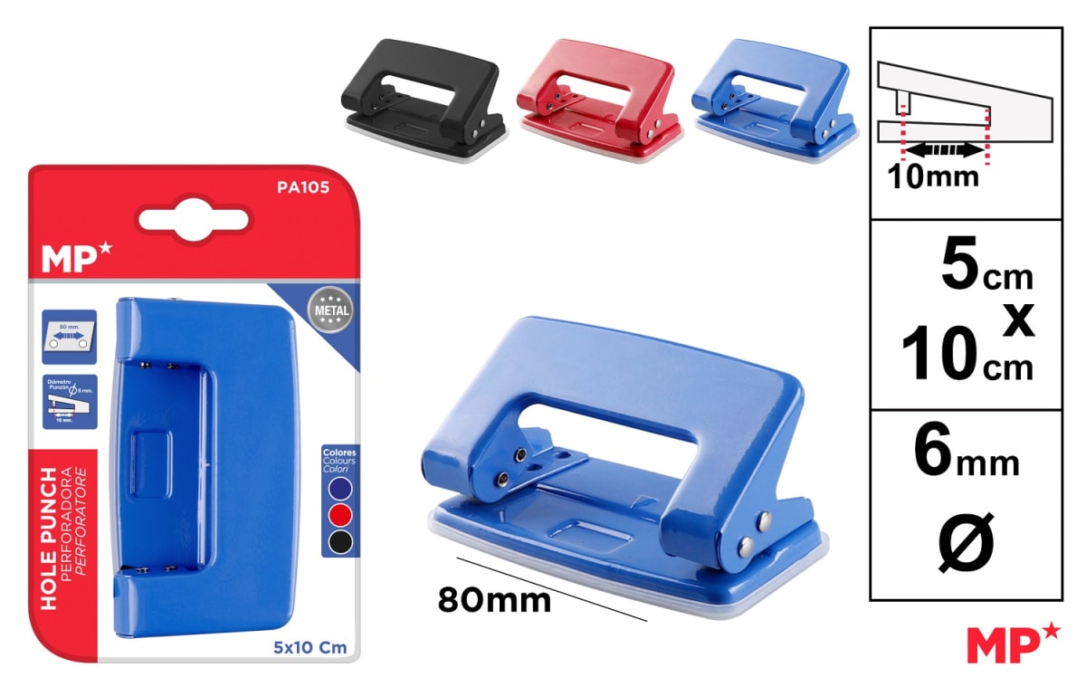 Perforadora Metal Madrid Papel1