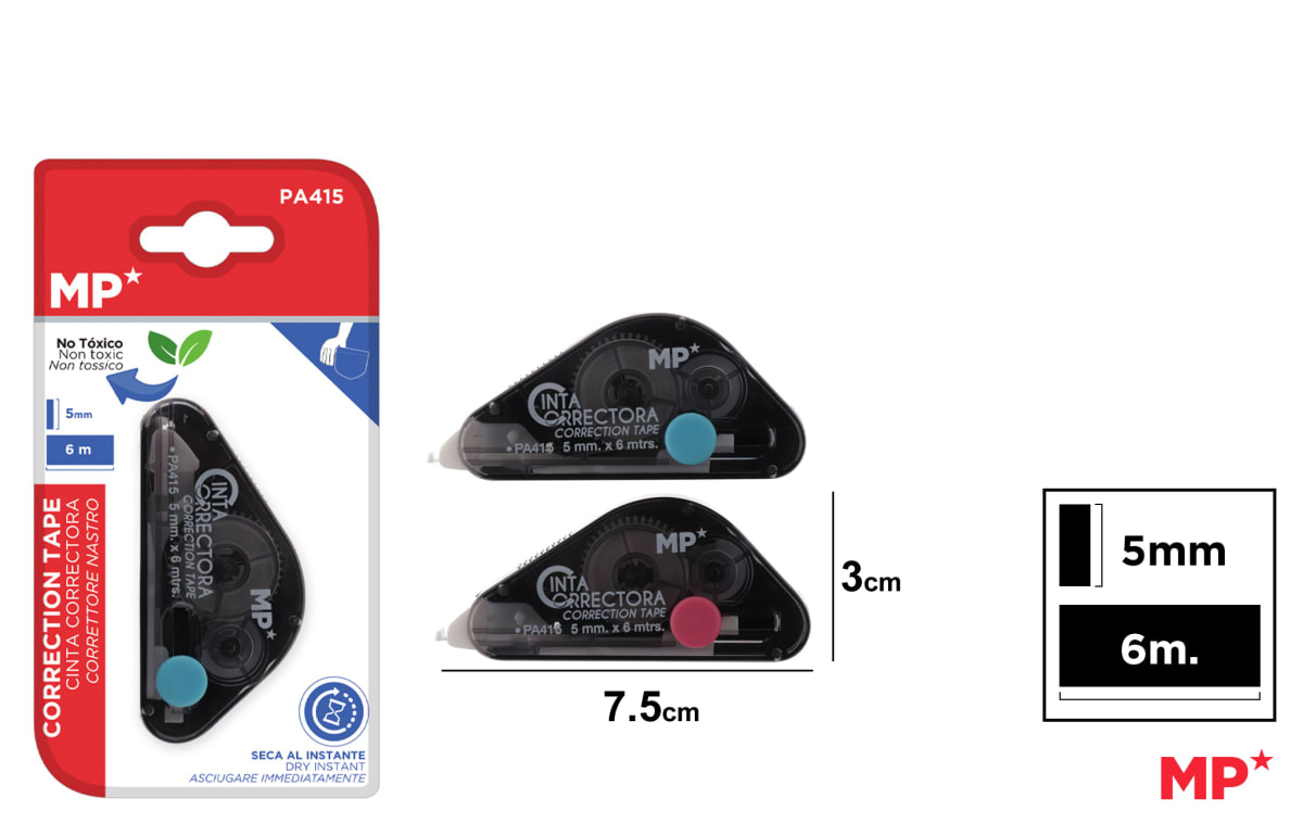 Corrector Cinta 5 Mm X 6 Mt (MP)1