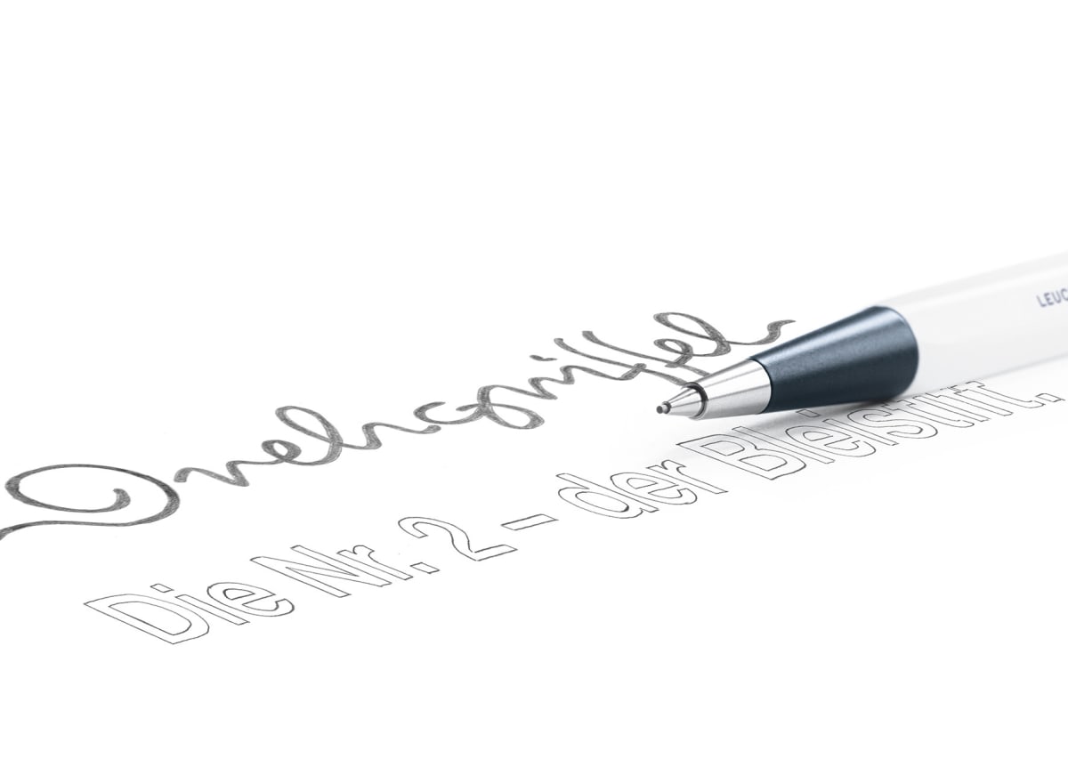 Portamina Drehgriffel Leuchtturm1917 Nr.2 White1