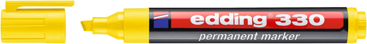 Marcador permanente edding 330 Amarillo2