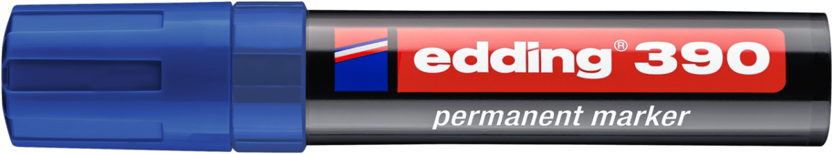 Marcador permanente Jumbo edding 390 AZUL1