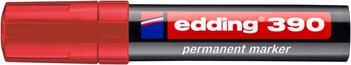Marcador permanente Jumbo edding 390 ROJO1