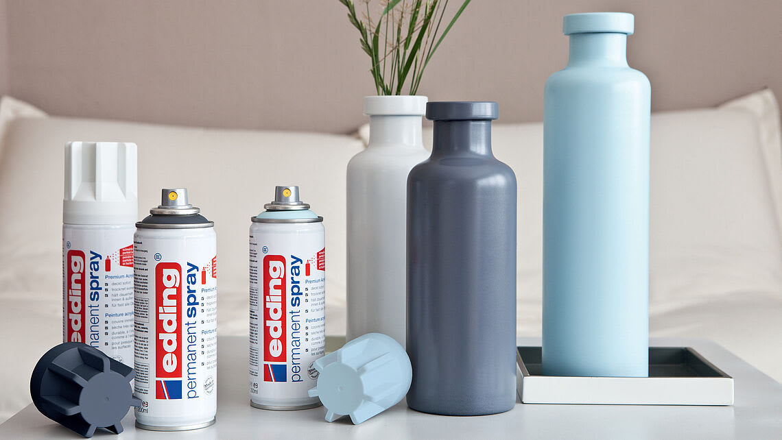 Spray permanente de pintura acrílica de alta gama Edding E-5200 Blanco Mate2