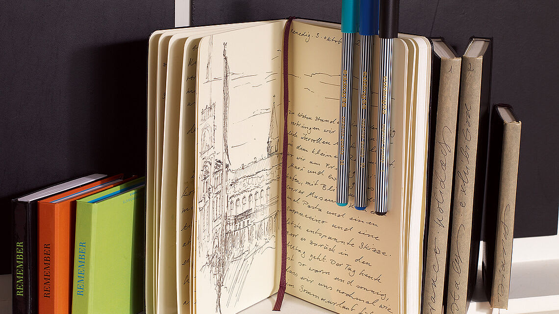 Tiralíneas Edding E-55 Celeste 0.32