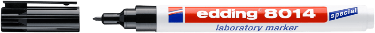 Marcador para laboratorio Edding E-8014 Negro1