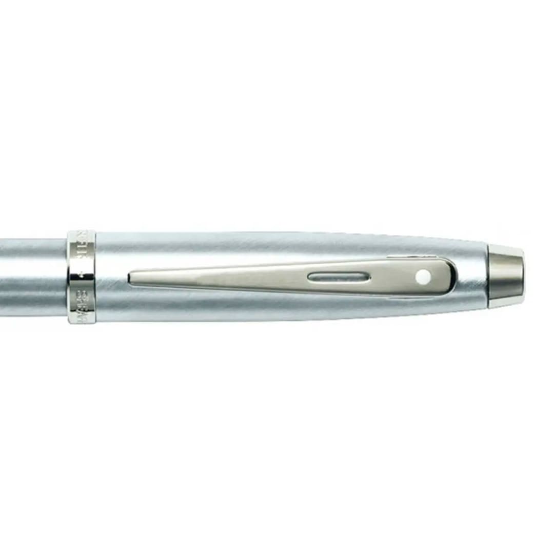 Pluma Fuente Sheaffer Serie 100 Cepillado CT punto mediano (SHFER)4