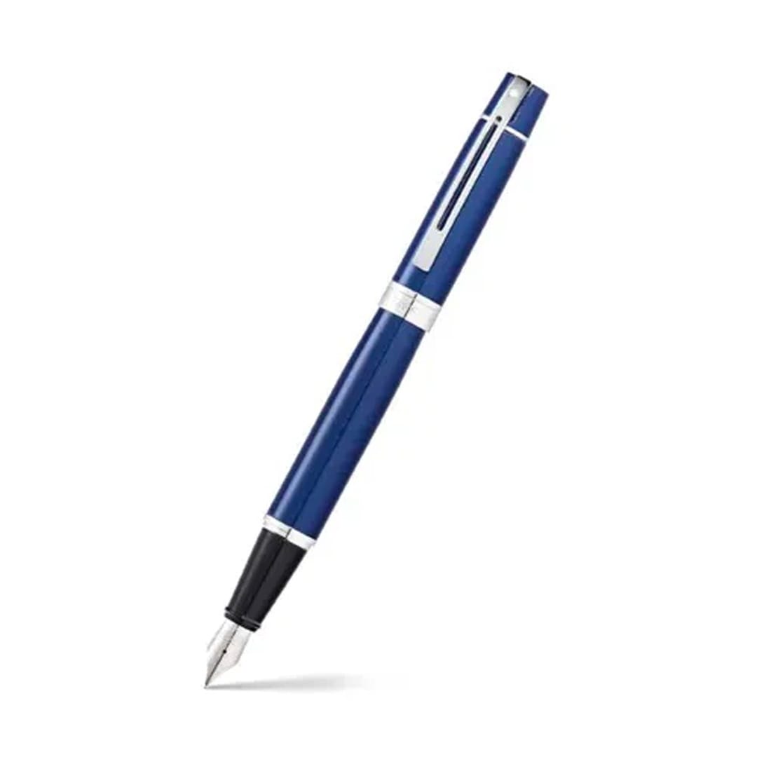 Pluma Fuente Sheaffer Serie 300 Azul_Brillante1