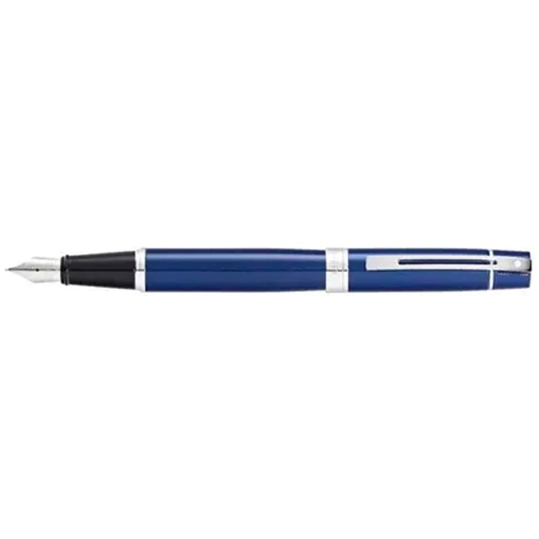 Pluma Fuente Sheaffer Serie 300 Azul_Brillante3