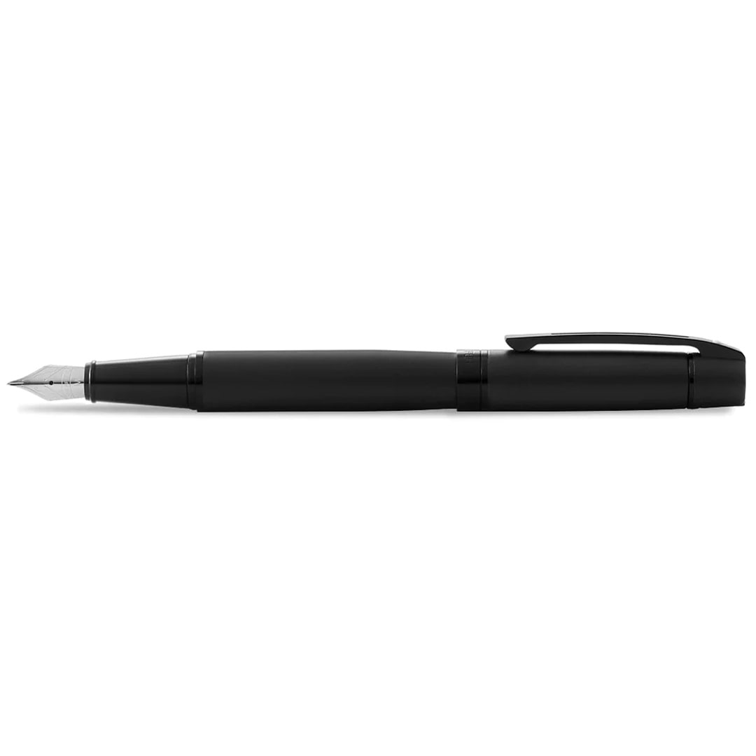 Pluma Fuente Sheaffer Serie 300 Laca_Negra Mate4