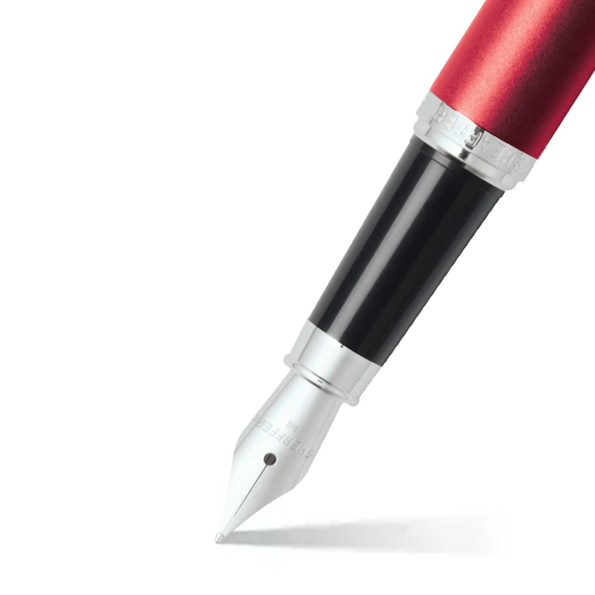 Pluma Fuente Sheaffer VFM Rojo intenso CT punto mediano (SHFER)2
