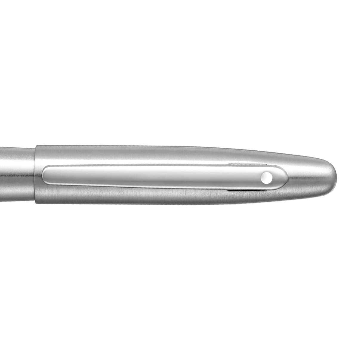 Pluma Fuente Sheaffer VFM Cromo cepillado CT punto mediano (SHFER)4