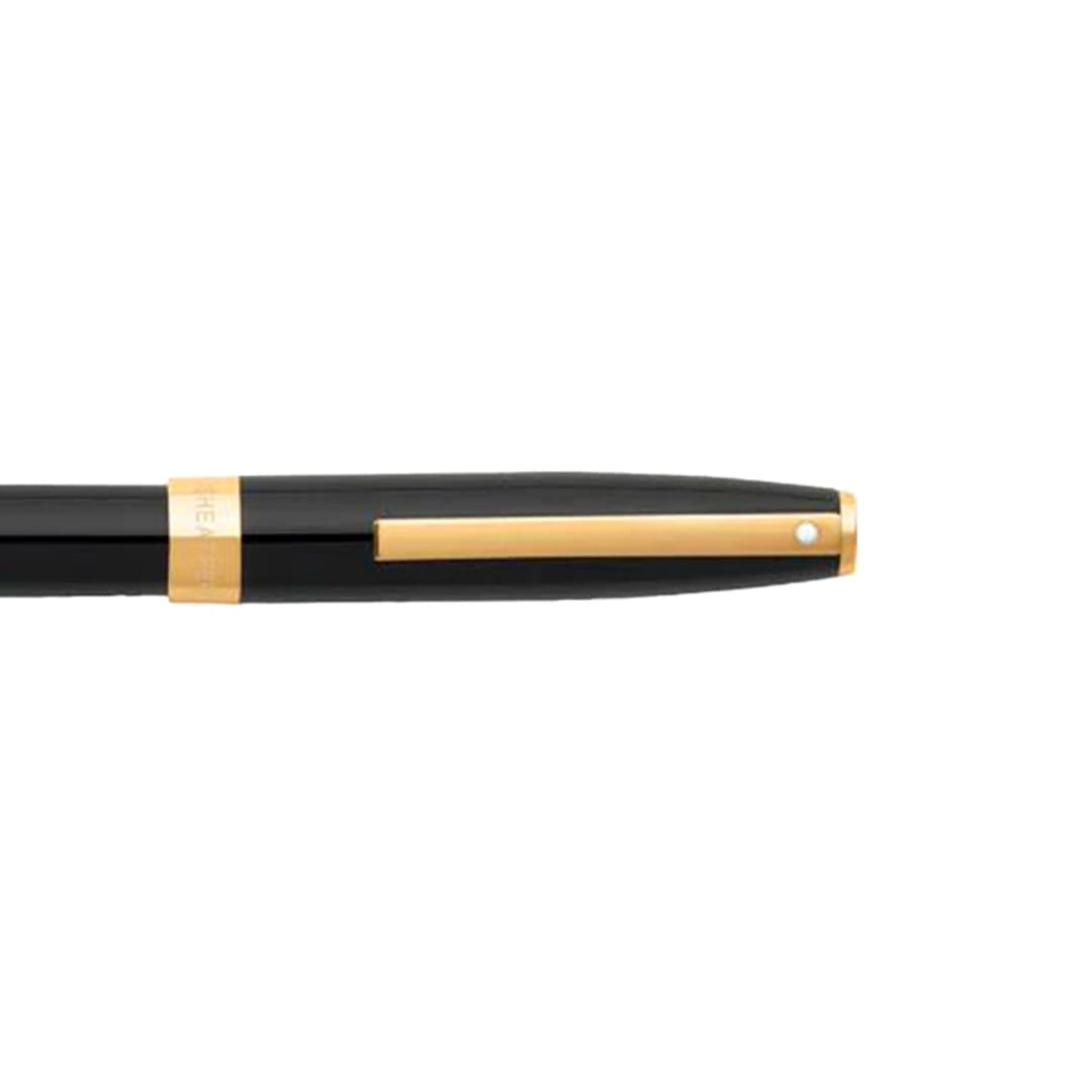 Pluma Fuente Sheaffer Sagaris Negro_ Brillante4