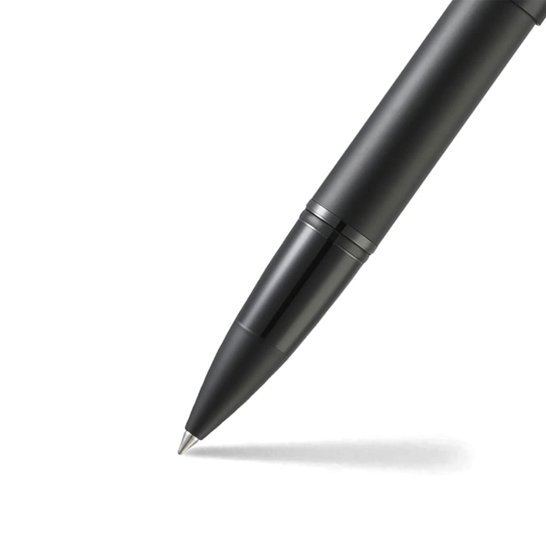 Rollerballs Sheaffer Icon Negro Mate_detalles en PVD Rojo2