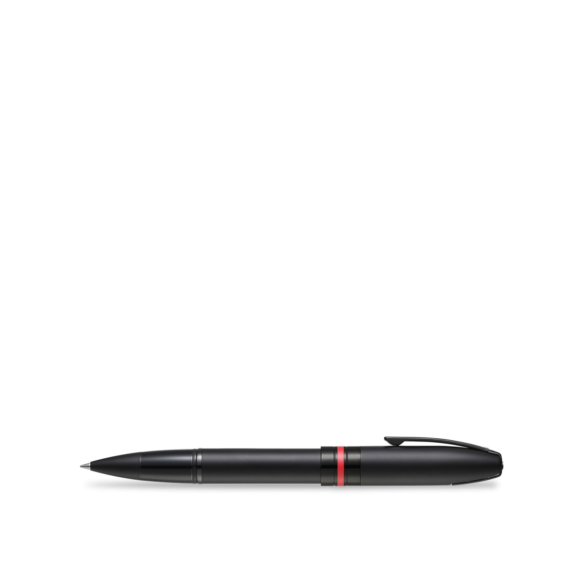 Rollerballs Sheaffer Icon Negro Mate_detalles en PVD Rojo3