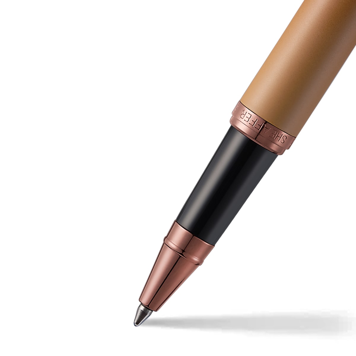 Rollerball Sheaffer Vfm E9428 Edición Coffee Con Detalles Pvd (Shfer)2