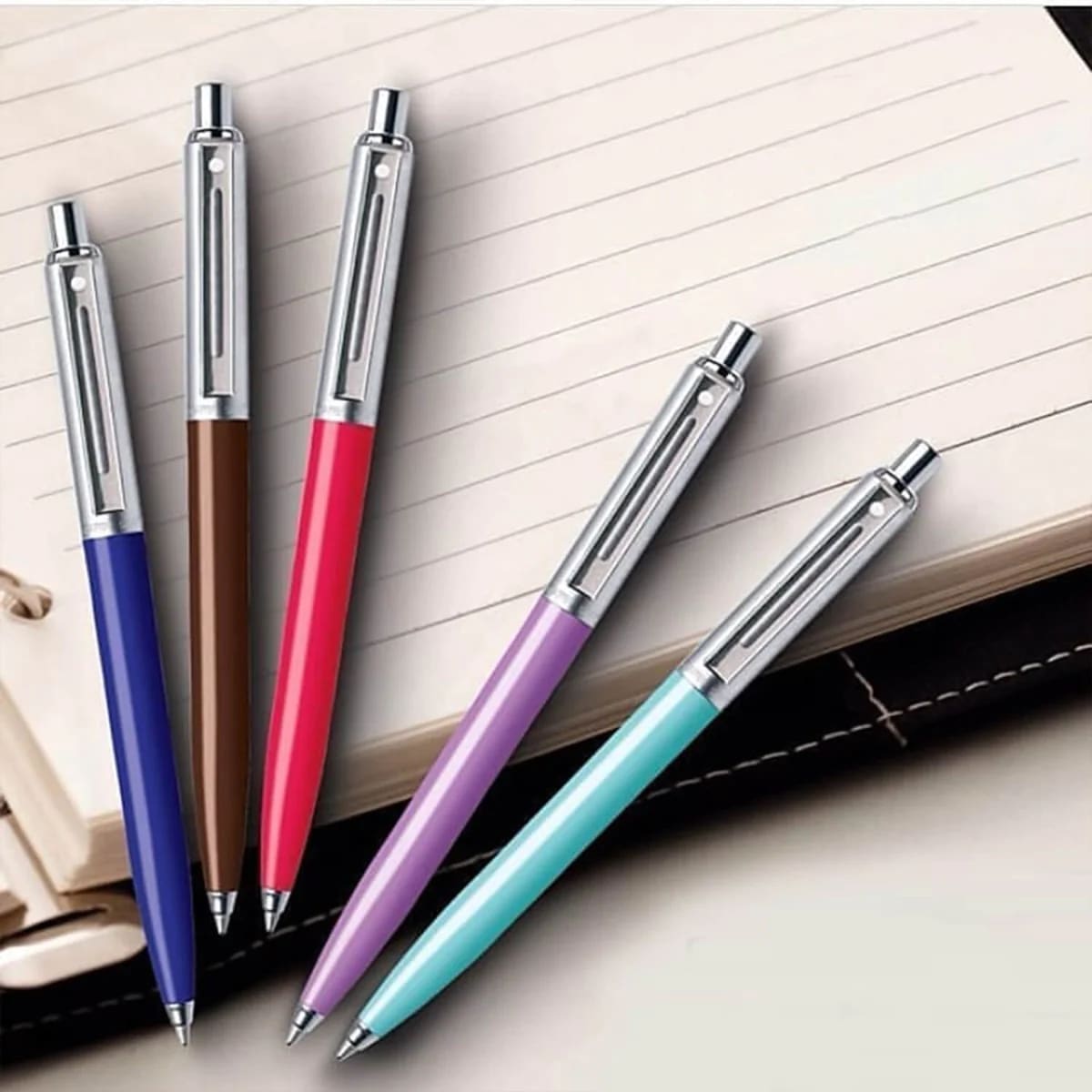 Bolígrafo Sheaffer Sentinel Vino tinto / Cromo CT (SHFER)5