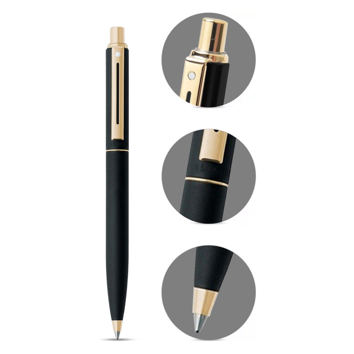 Bolígrafo Sheaffer Sentinel Negro. Mate GT4