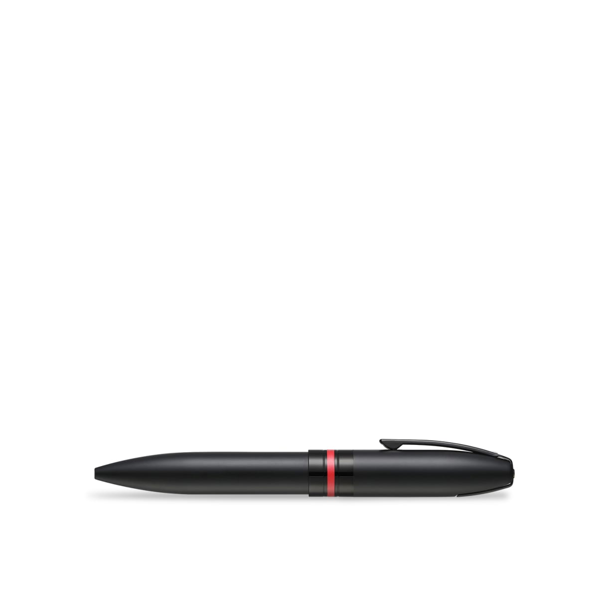 Bolígrafo Sheaffer Icon Negro Mate detalles en PVD Rojo,.3