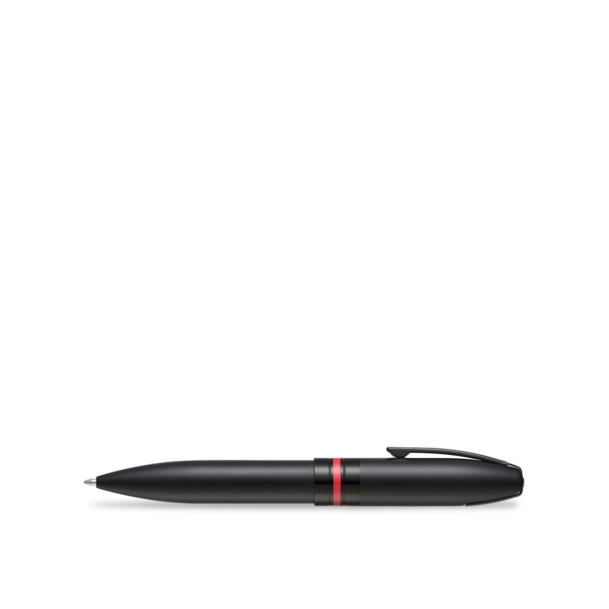 Bolígrafo Sheaffer Icon Negro Mate detalles en PVD Rojo,.4