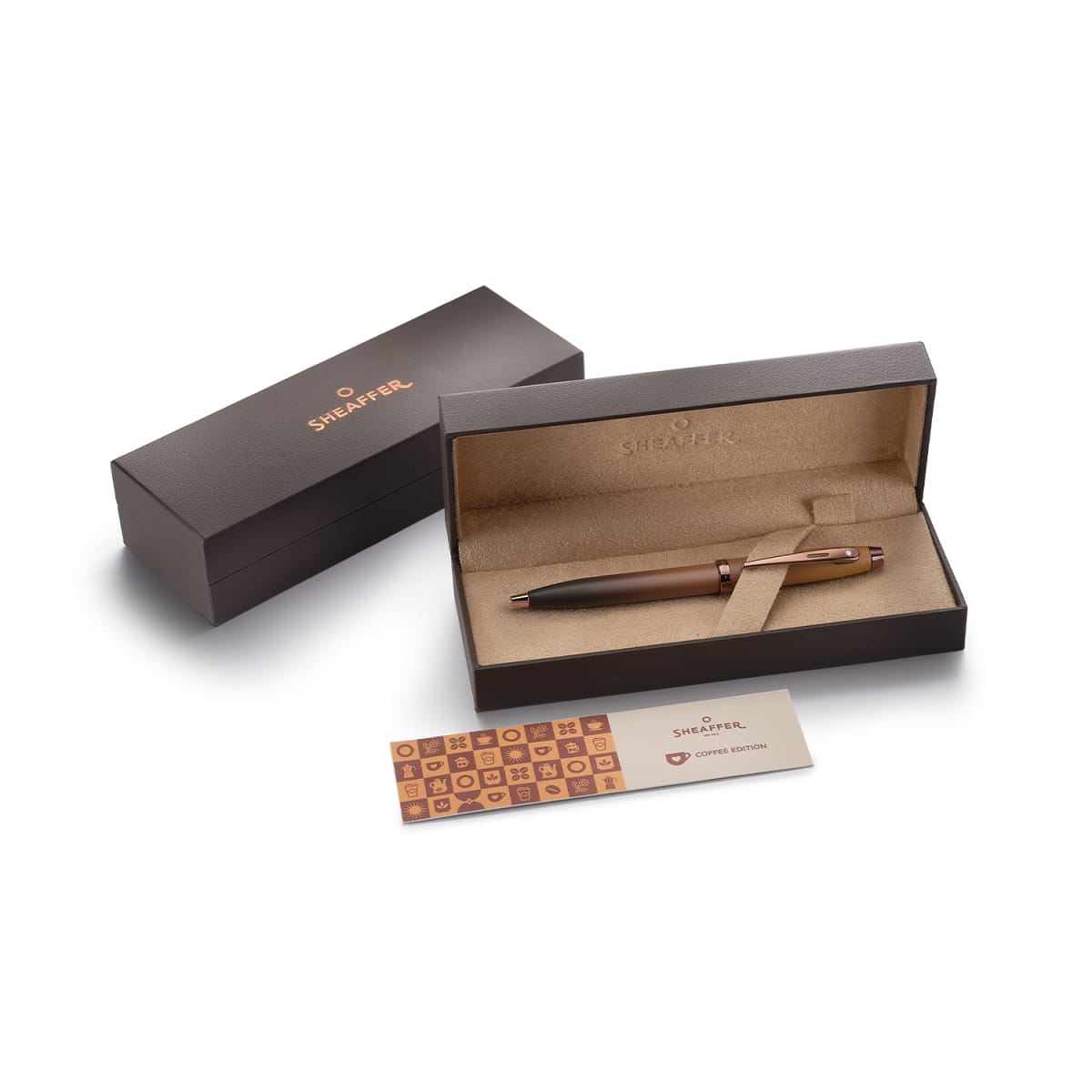 Bolígrafo Sheaffer 100 Edición Coffee Con Detalles Pvd9