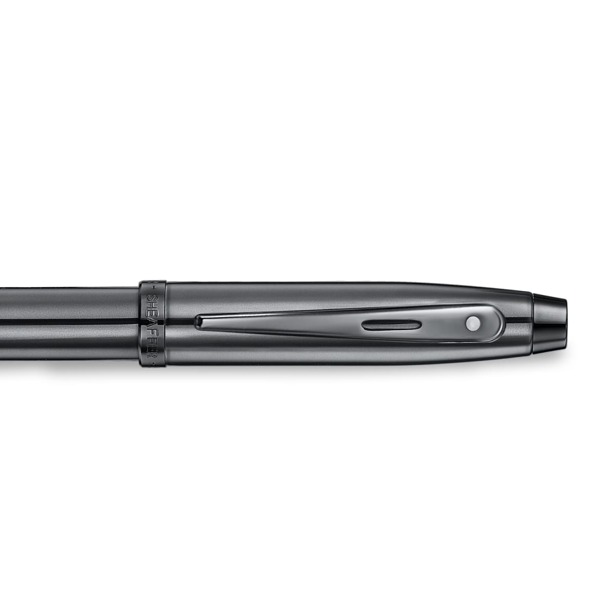 BOLÍGRAFO SHEAFFER 100 GRIS OSCURO CABADOS EN PVD NEGRO4