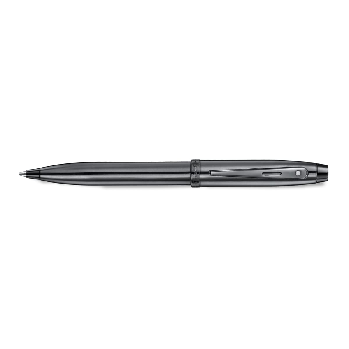 BOLÍGRAFO SHEAFFER 100 GRIS OSCURO CABADOS EN PVD NEGRO3