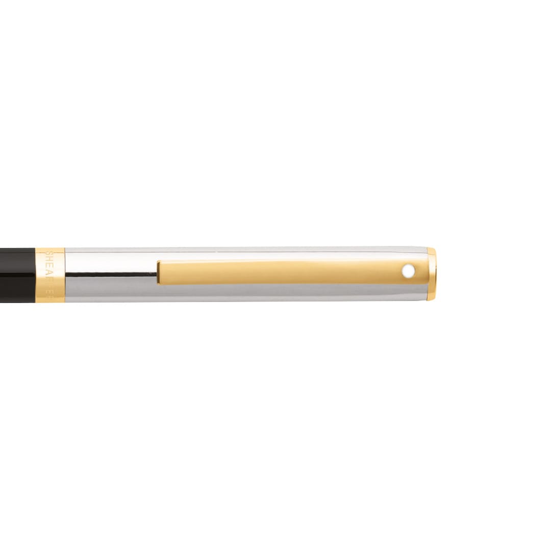 Bolígrafo Sheaffer Sagaris Negro Brillante / Cromo GT4