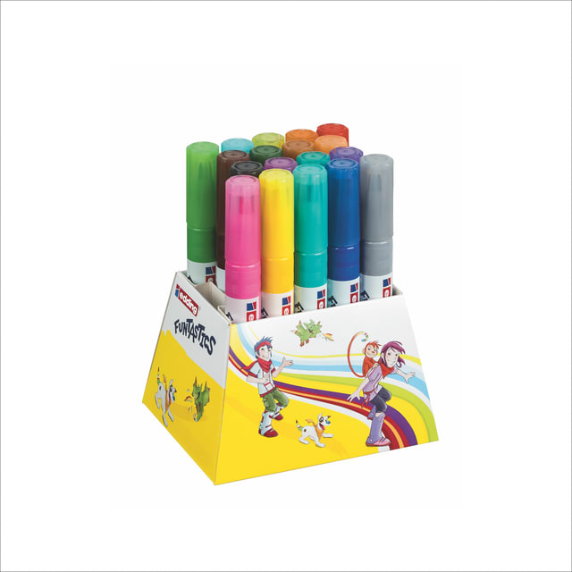 Set 18 Marcador infantil de fibra Edding E-14 FUNTASTICS MAGIC FUN2