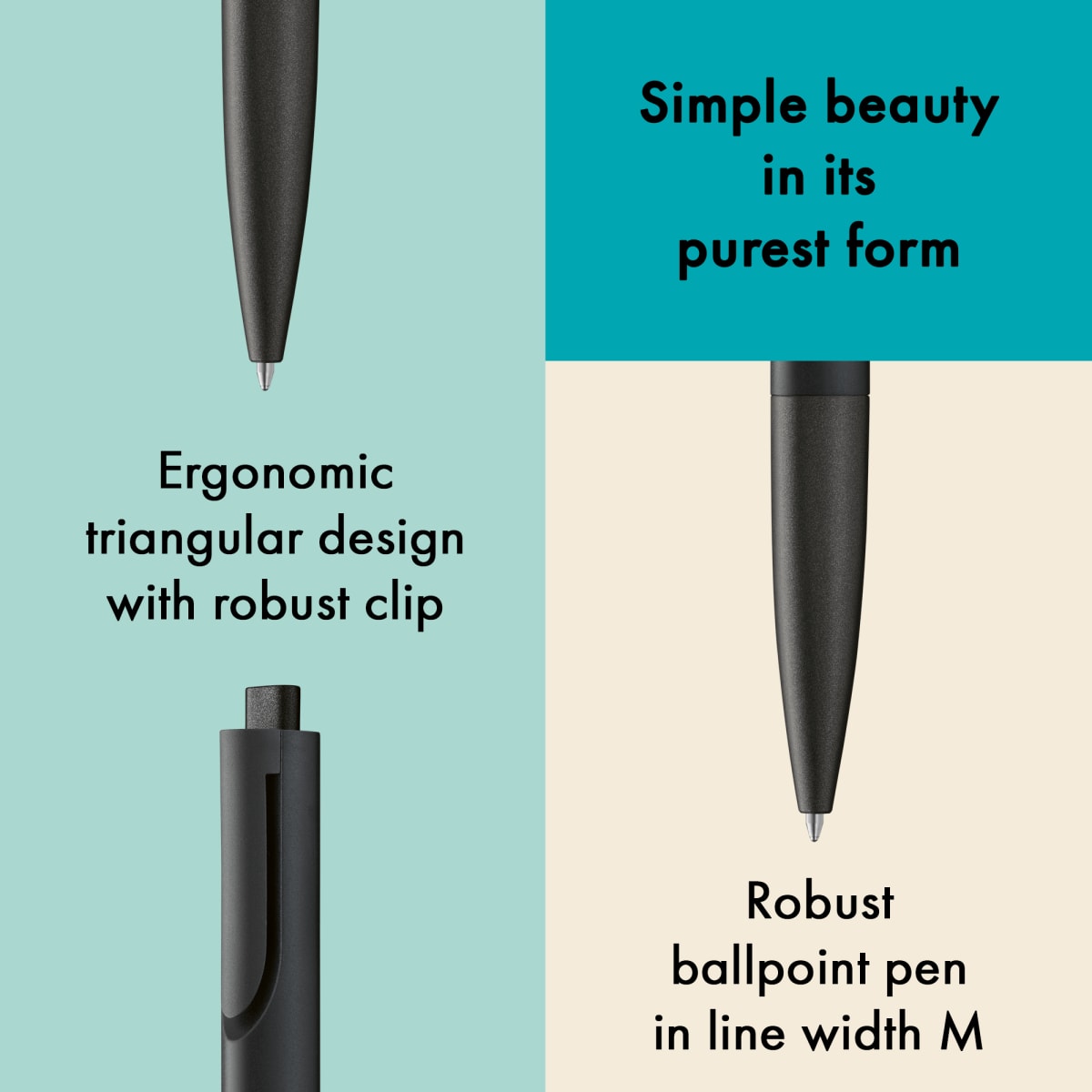 Bolígrafo Lamy Noto Black_M8