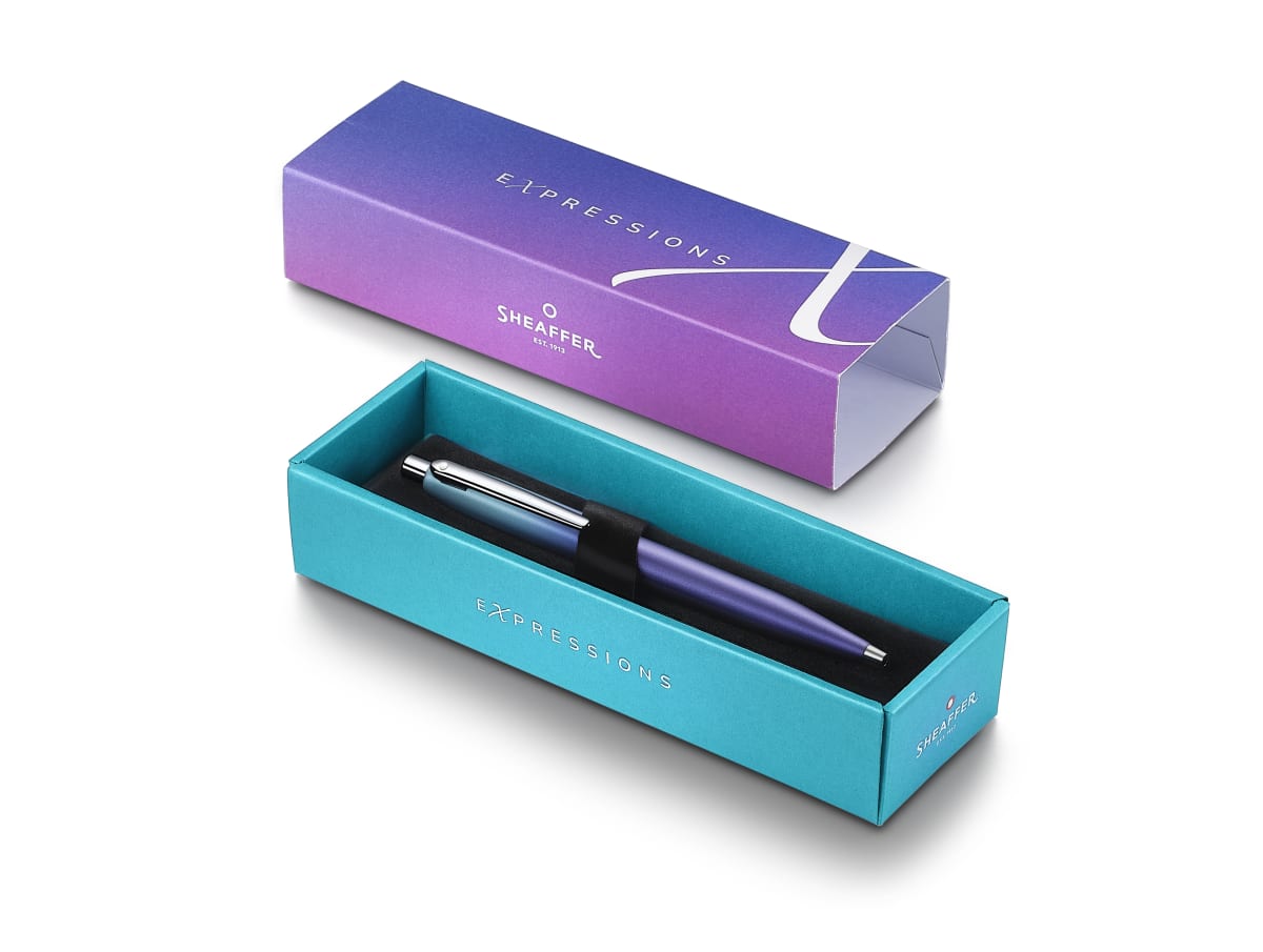 Bolígrafo Sheaffer Expressions VFM Azul Degradado5