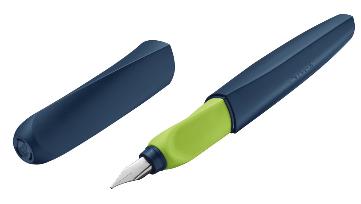 Pluma Pelikan Twist Azul Verde2