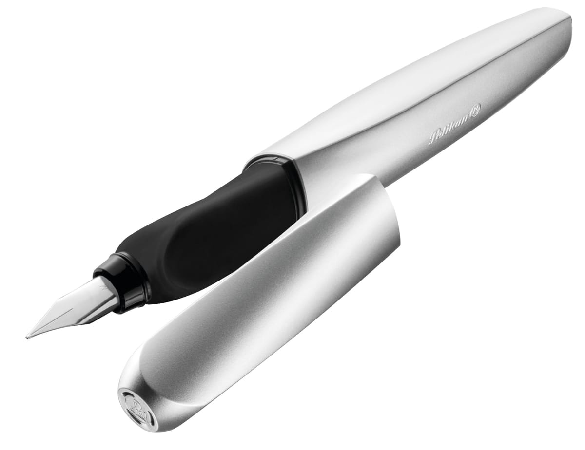 Pluma Pelikan Twist Plata2