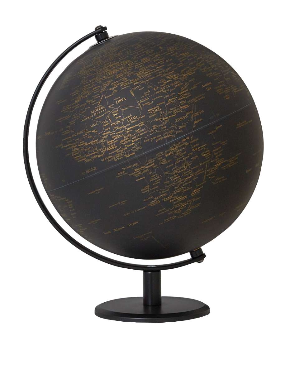 Globo TROIKA  PLANET dorado, negro1