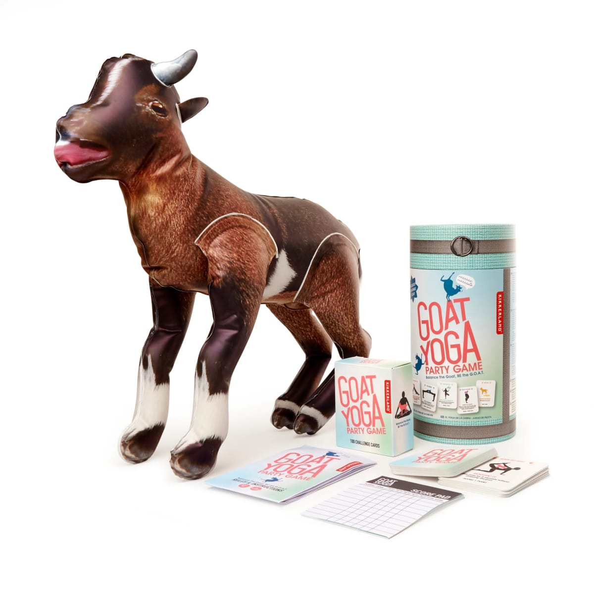 juego Kikkerland de fiesta Yoga De Cabra1