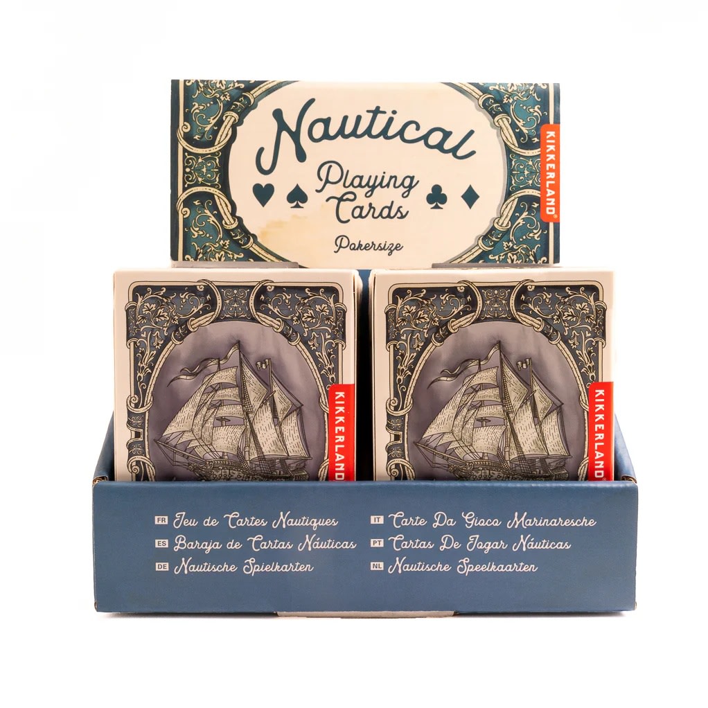 Juego de Cartas  Kikkerland Náuticas4