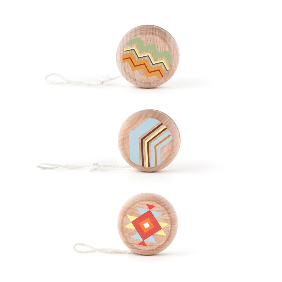 Juego Yoyo Kikkerland De Madera3