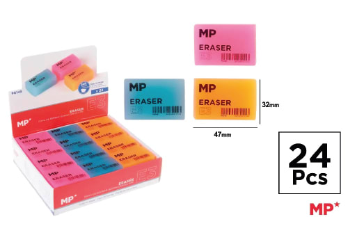 Goma De Borrar Especial 37X25X15mm Marca Madrid Papel Color Variado (MP)1