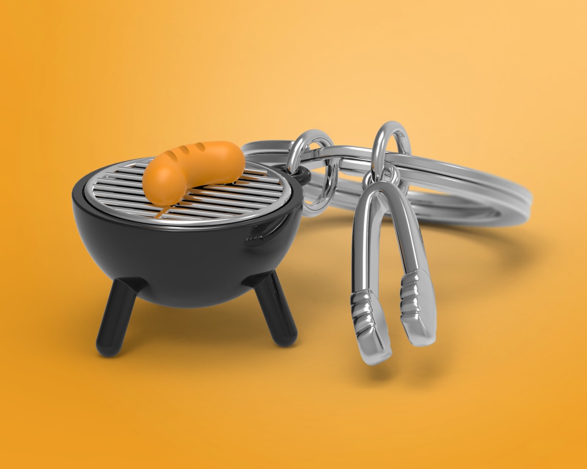 Metalmorphose® Llavero Vectorbox - BBQ2
