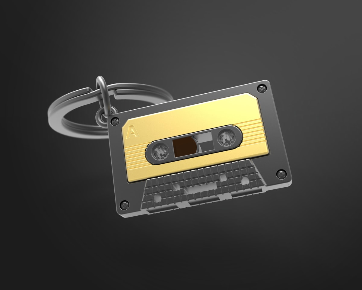 Metalmorphose® Llavero Vectorbox - Cassette2