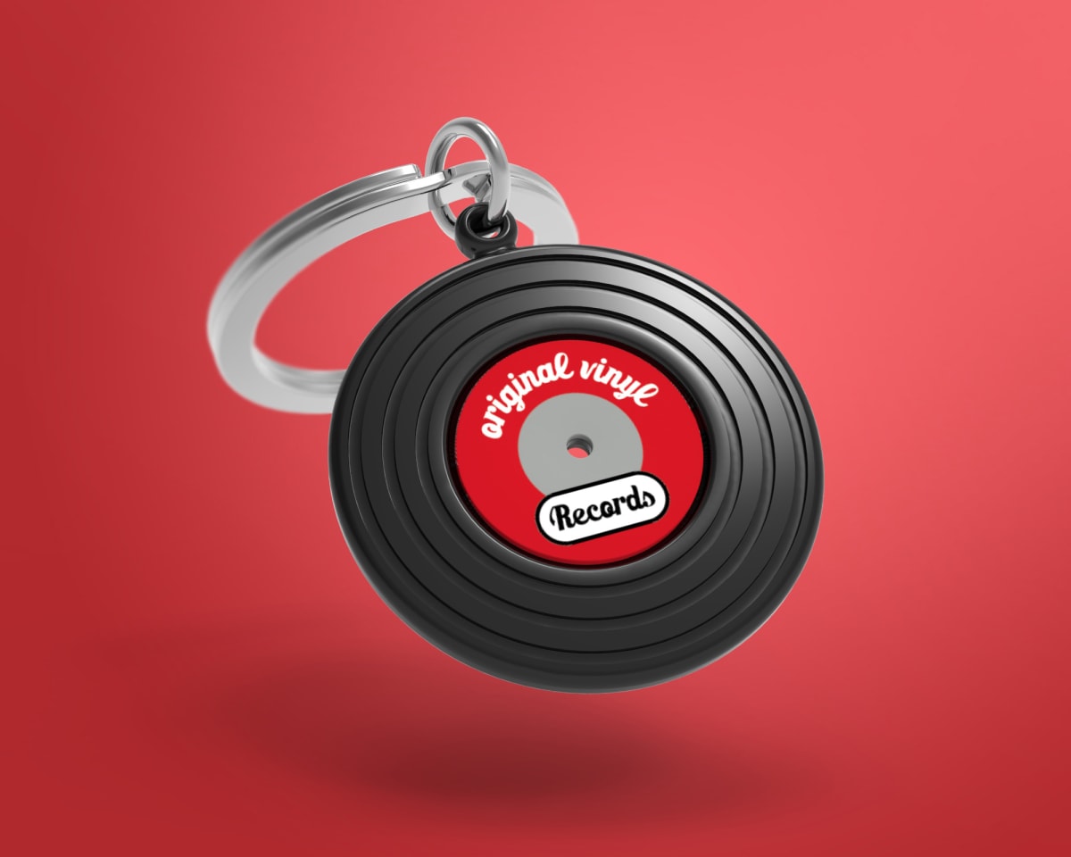 Metalmorphose® Llavero Vectorbox - Vinilo música