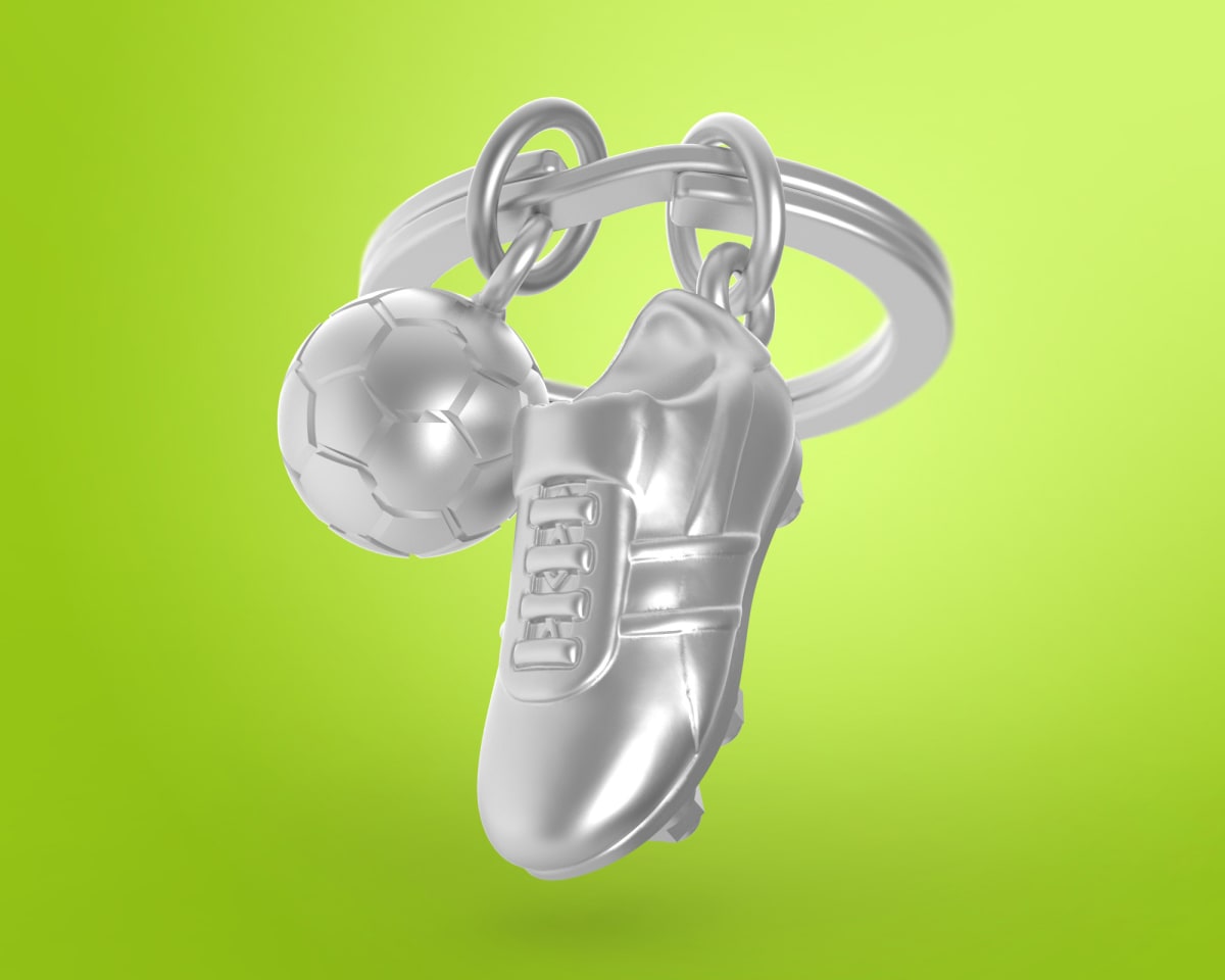 Metalmorphose® Llavero Vectorbox - Zapato de futbol2