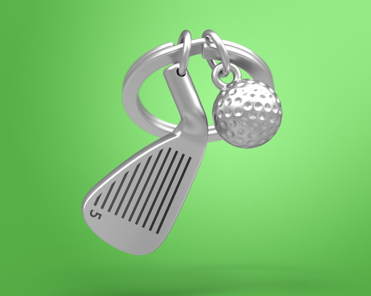 Metalmorphose® Llavero Vectorbox - Club de Golf2