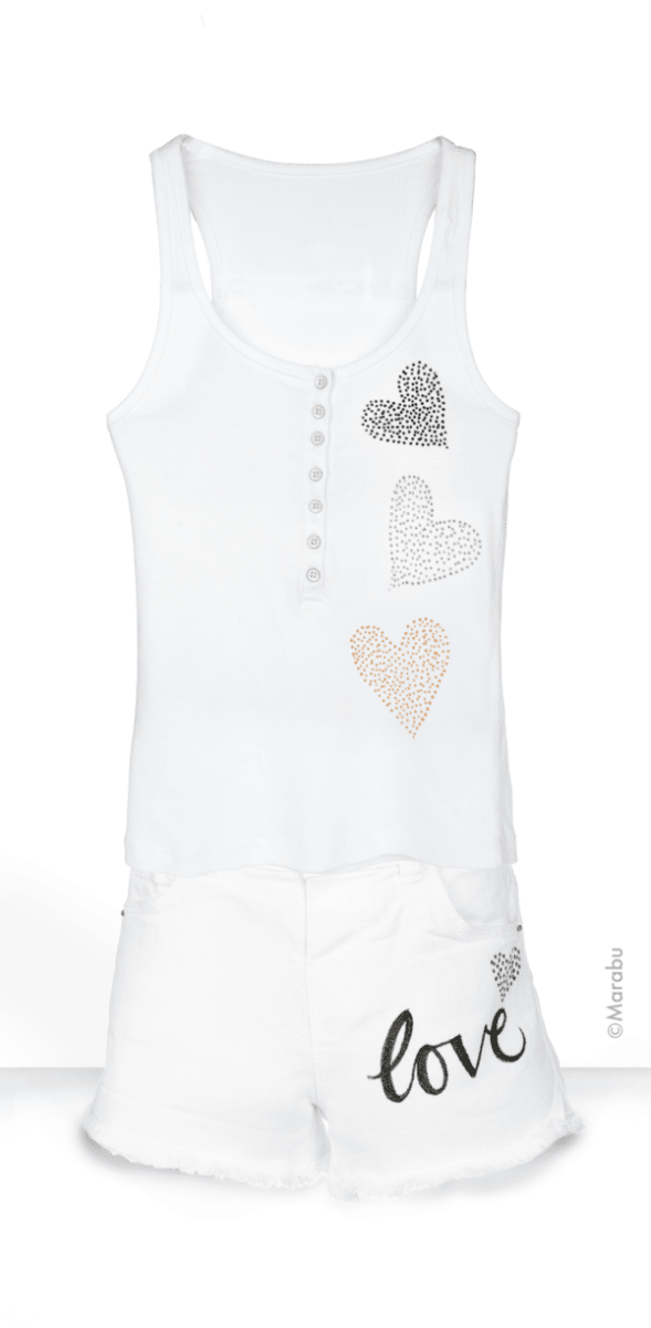 Marabú Textil Glitter 3 unidades Punta 3mm2